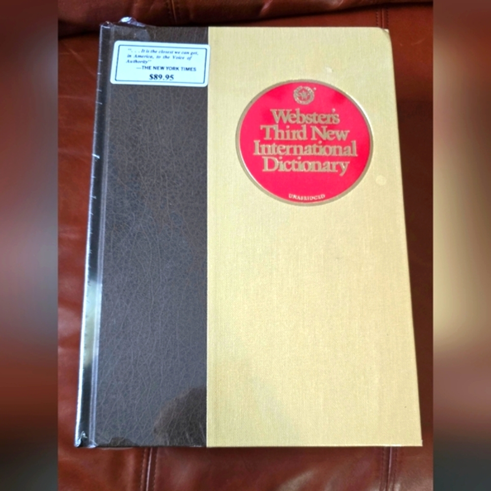 Webster's Third New International Dictionary